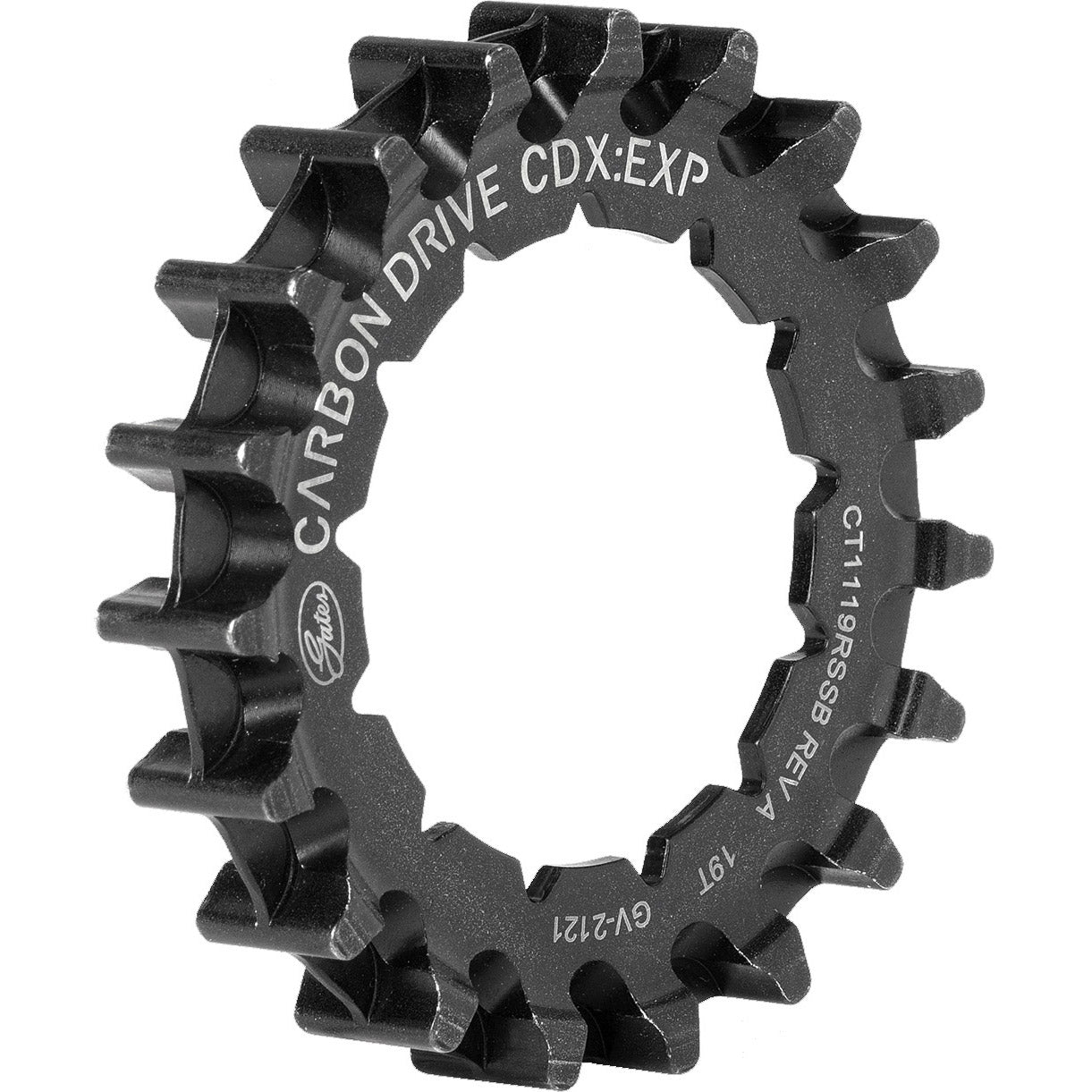 Gates Sprocket CDX 22T Rohloff Splined Black