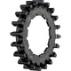 Pignon Gates cdx 20t rohloff cannelé noir