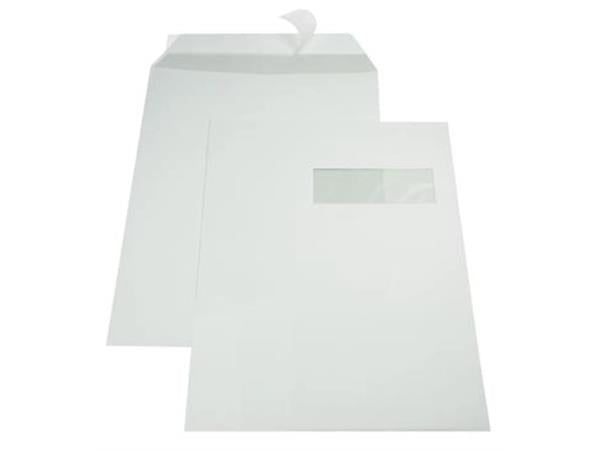 Enveloppes Gallery ft 229 x 324 mm, fenêtre droite (250 pièces)