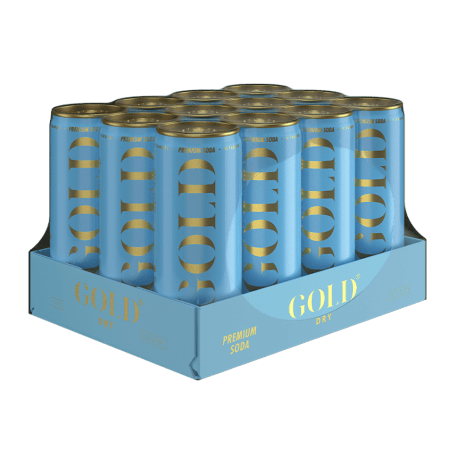 Boîte de ciel sec doré (12x 250ml)