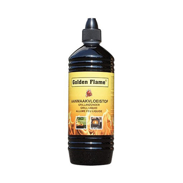 Liquide pour briquet à flamme dorée (12x 1 litre)