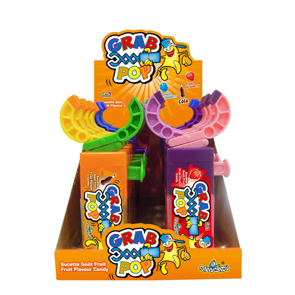 Pops à bonbons amusantes (12 pièces)