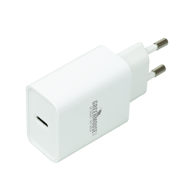 Chargeur USB-C Greenmouse 20w blanc (5 pièces)