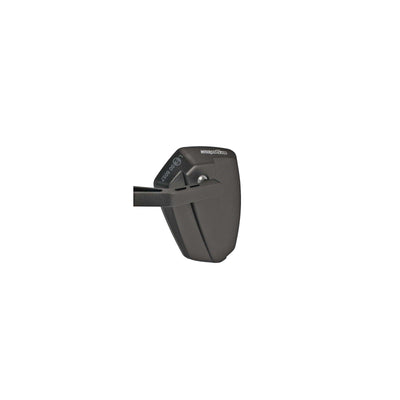 ERGOTEC SPIEGEL M-77 ARM CROIS 120 x 80-55 mm en aluminium noir sableux (approuvé par K)