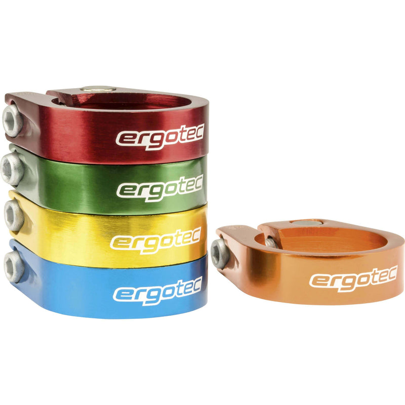 Collier de tige de selle Ergotec SCI-105 31.8 rouge anodisé