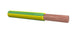 Câble de voiture dynamique 6mm² jaune vert (100m) p.p mtr