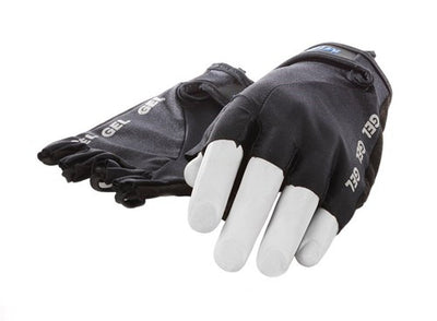 Gant Mirage Lycra taille l gel noir doigt court sur carte