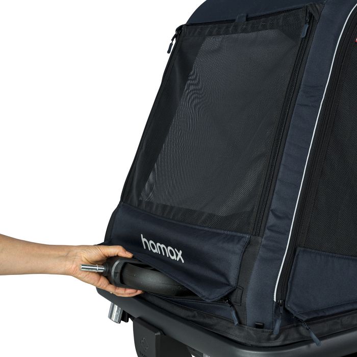 Hamax pluto l - remorque pour chien