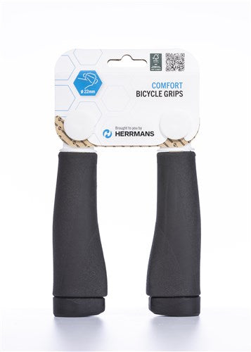 Herrmans Clik DD37 Handle de vélo d'origine - Réglable ergonomique - 123 mm - noir