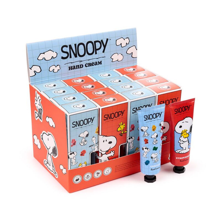 Peanuts Snoopy Woodstock crème hydratante pour les mains 75ml