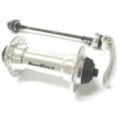Moyeu avant Sunrace avec patte en aluminium de 32 g
