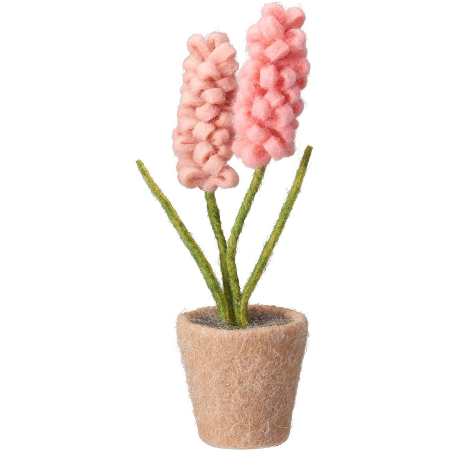 Feutrine jacinthe déco maison en pot 21cm