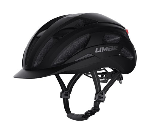 Casque limar torino l 57-61 mat noir avec LED