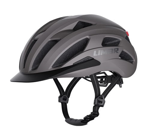 casque Limar Torino M 53-57 Matt Grey avec LED