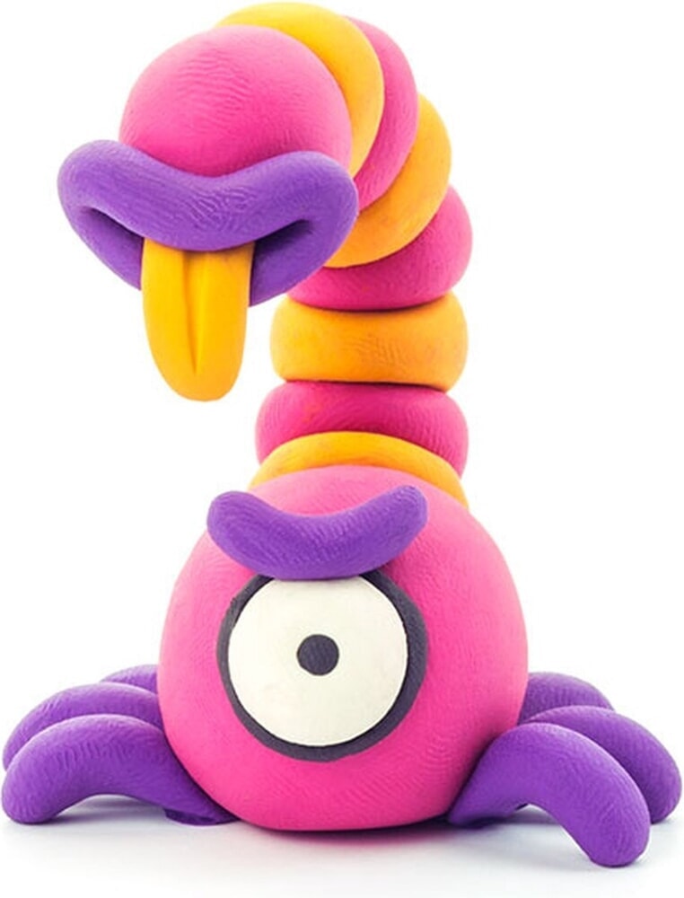 Hey-Clay Aliens Scorpion 3 boîtes de pâte à modeler