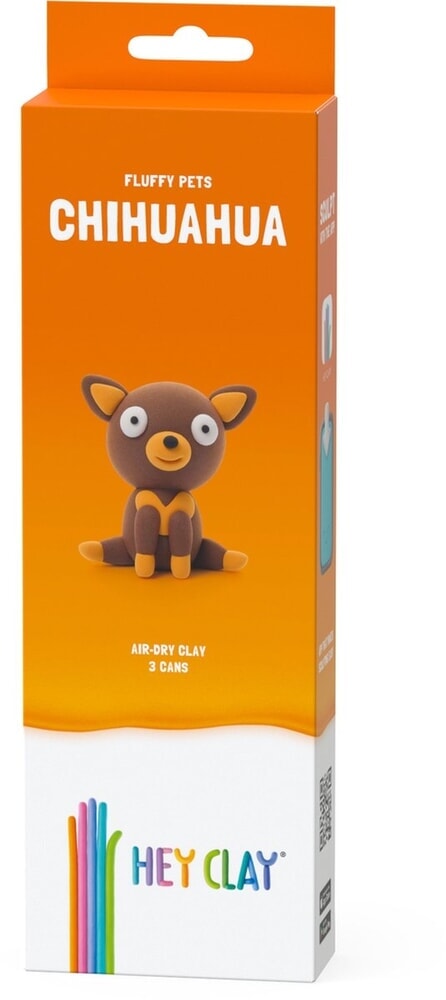 Pâte à modeler Hey-Clay Fluffy Pets Chihuahua