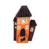 Décoration de la maison d'Halloween de chat noir effrayant House Halloween