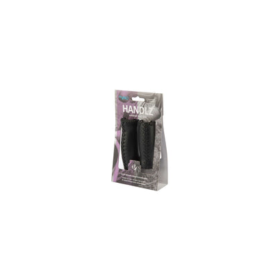 Poignée Velo Cuir 92 127mm Noir (paire)