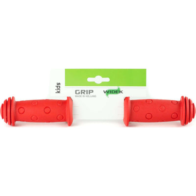 Poignée de vélo Widek Basic Rouge - 10cm (par paire)