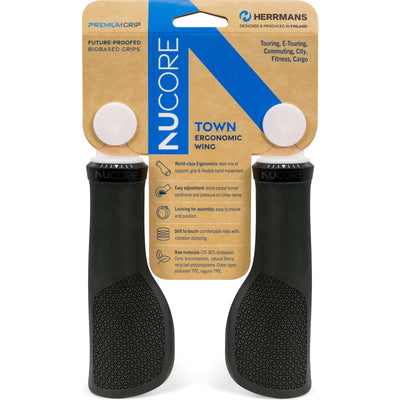 Sturmeyarcher Handle Set Nucore Town Peak 130 130 mm noir