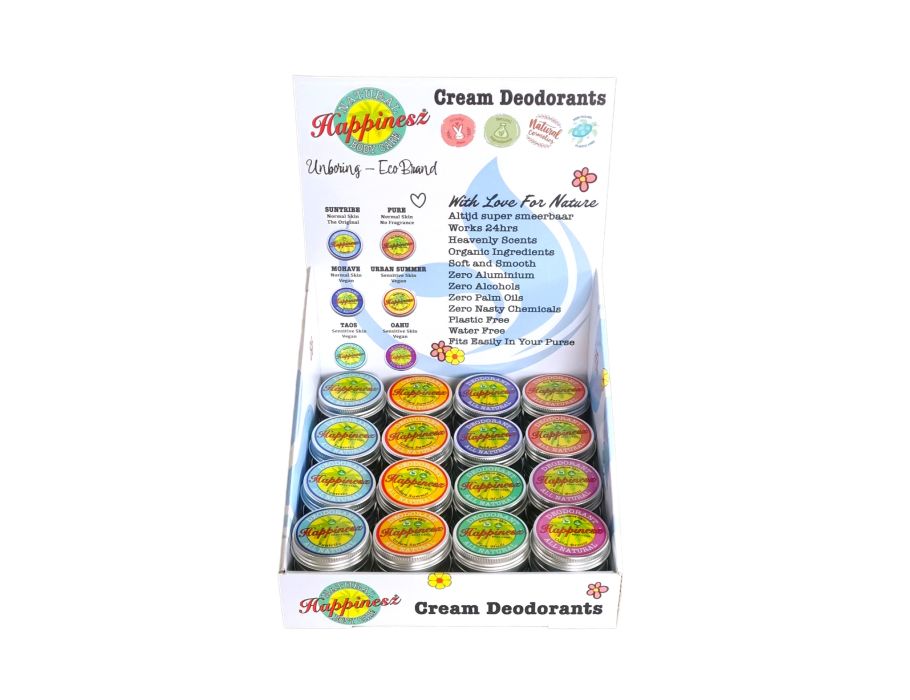 Happinsz afficher déodorant 48st