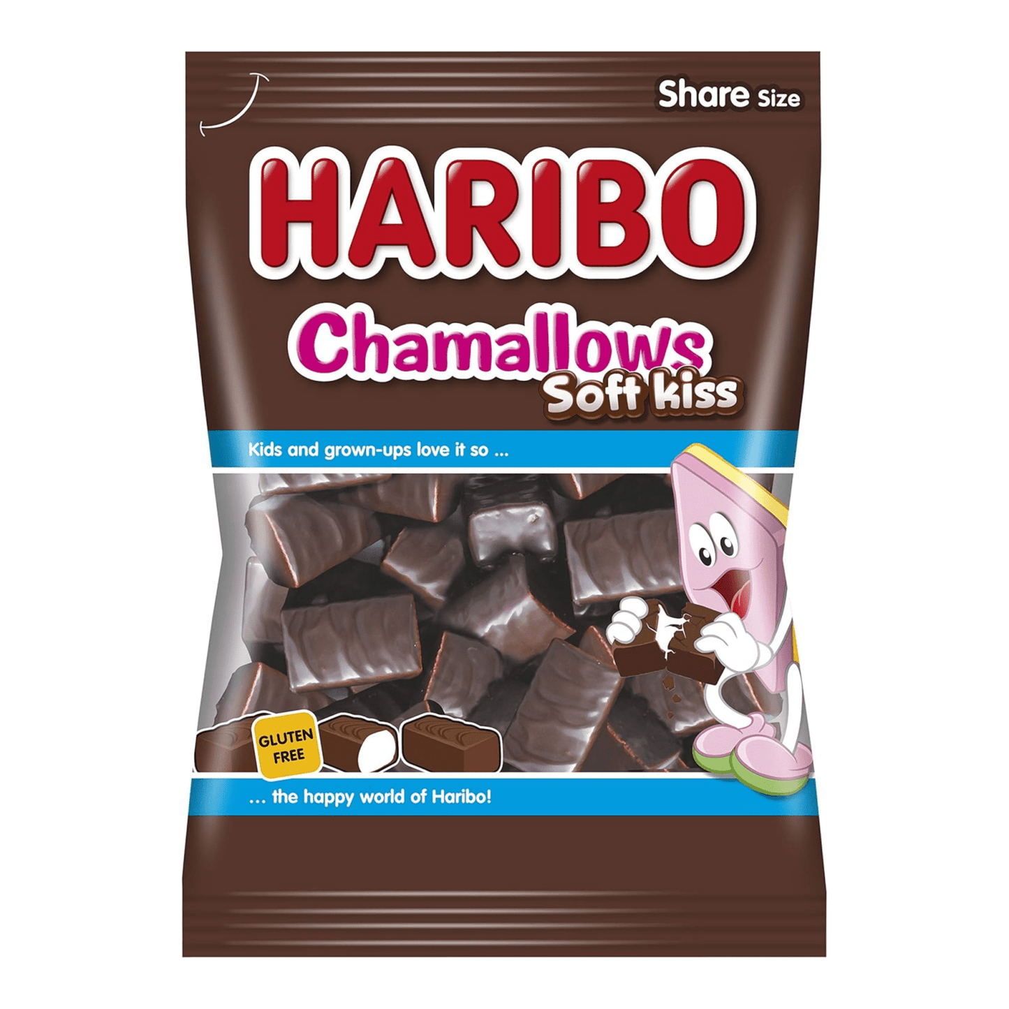 Haribo chamallow doux baiser (12x 200g)