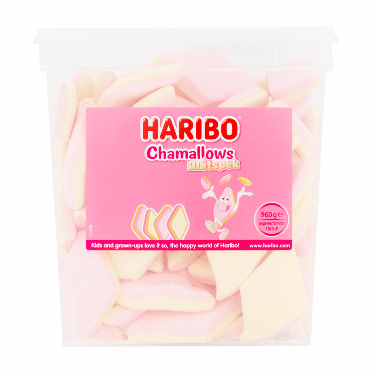 Haribo chamallows bacon diamant (120 pièces)