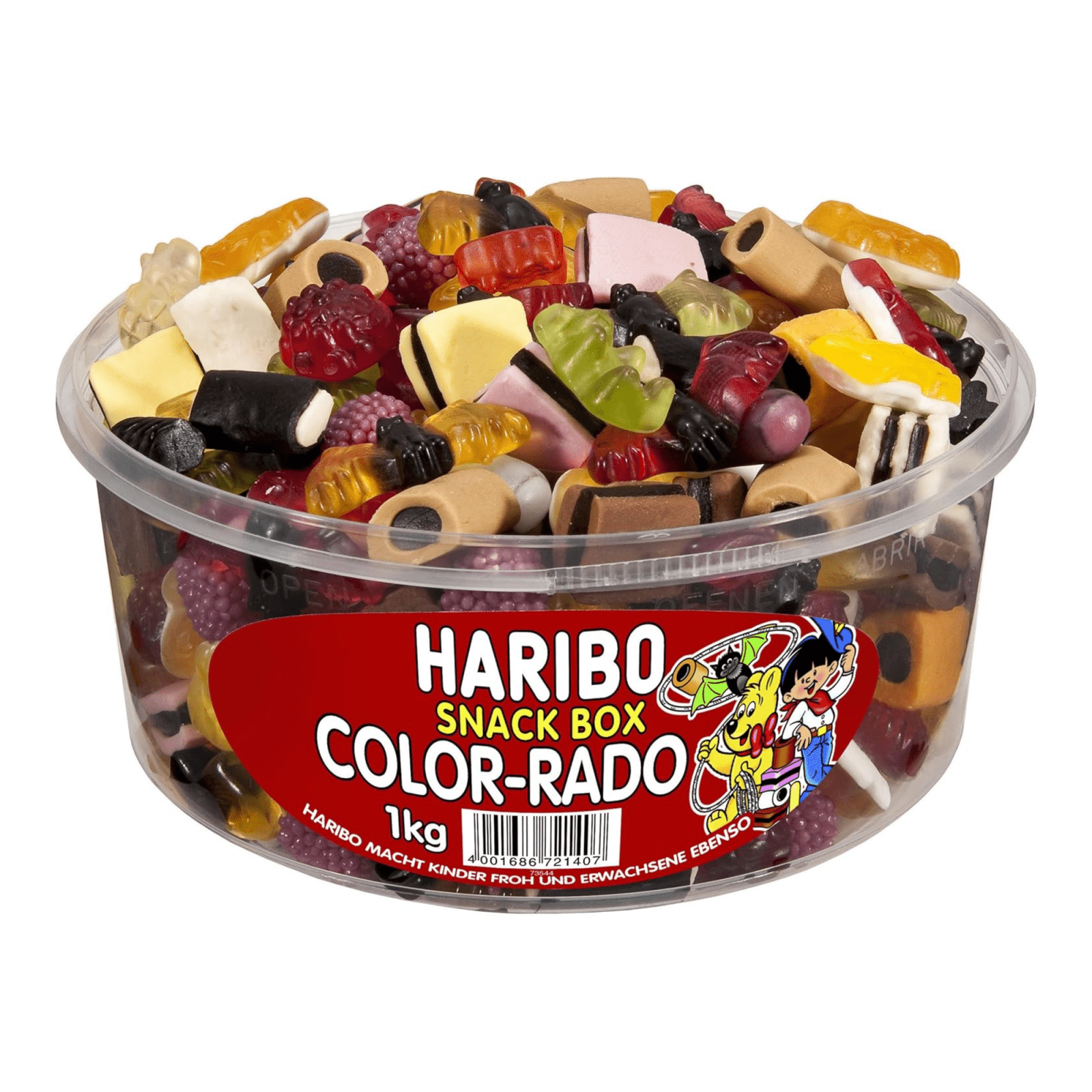 Coffret de fête Haribo color-rado (12x 750gr)