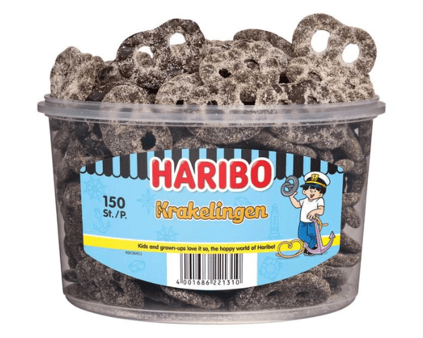 Bretzels à la réglisse Haribo (150 pièces) (copie)