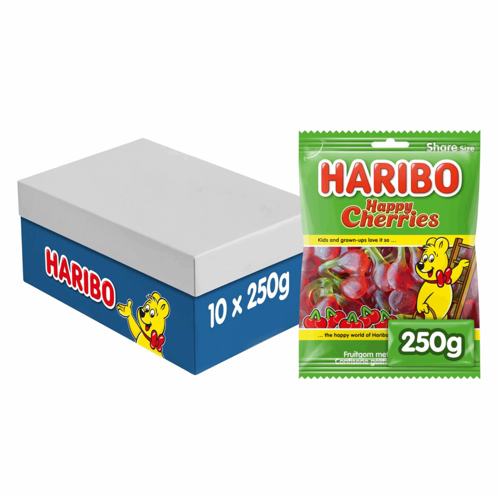 Haribo cerises heureuses (10x 250gr)
