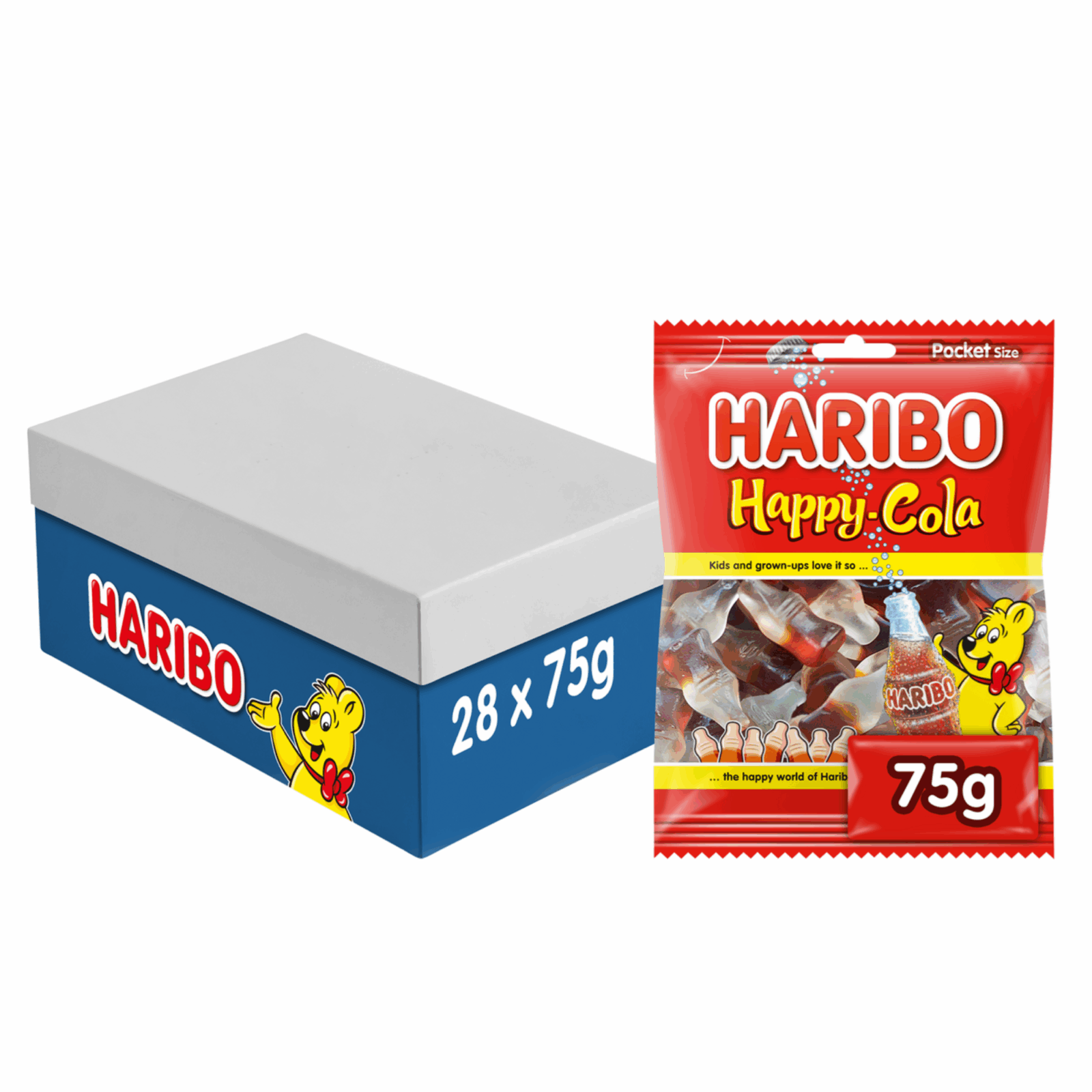 Haribo joyeux cola (28x 75gr)