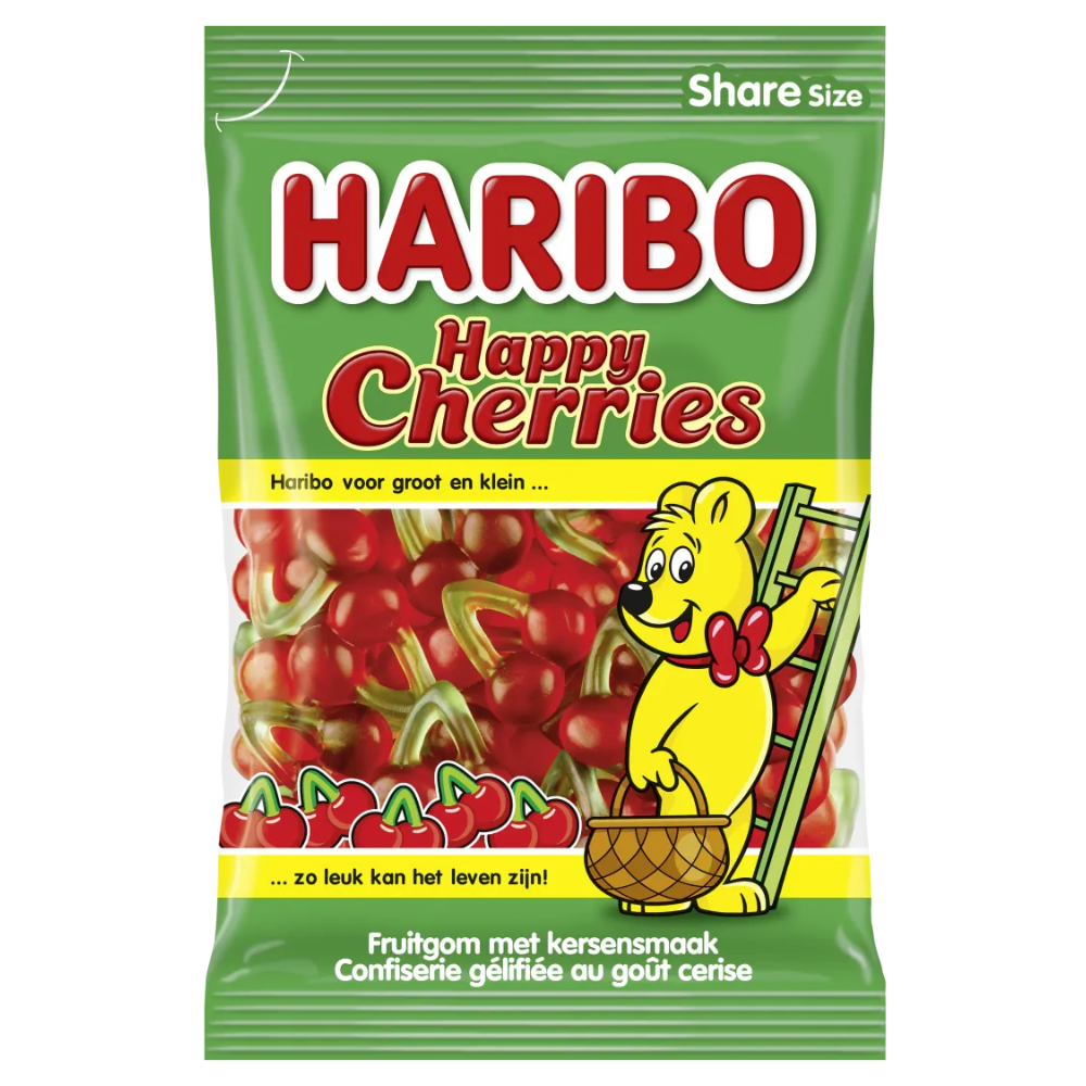 Haribo cerise sachet 185 gr