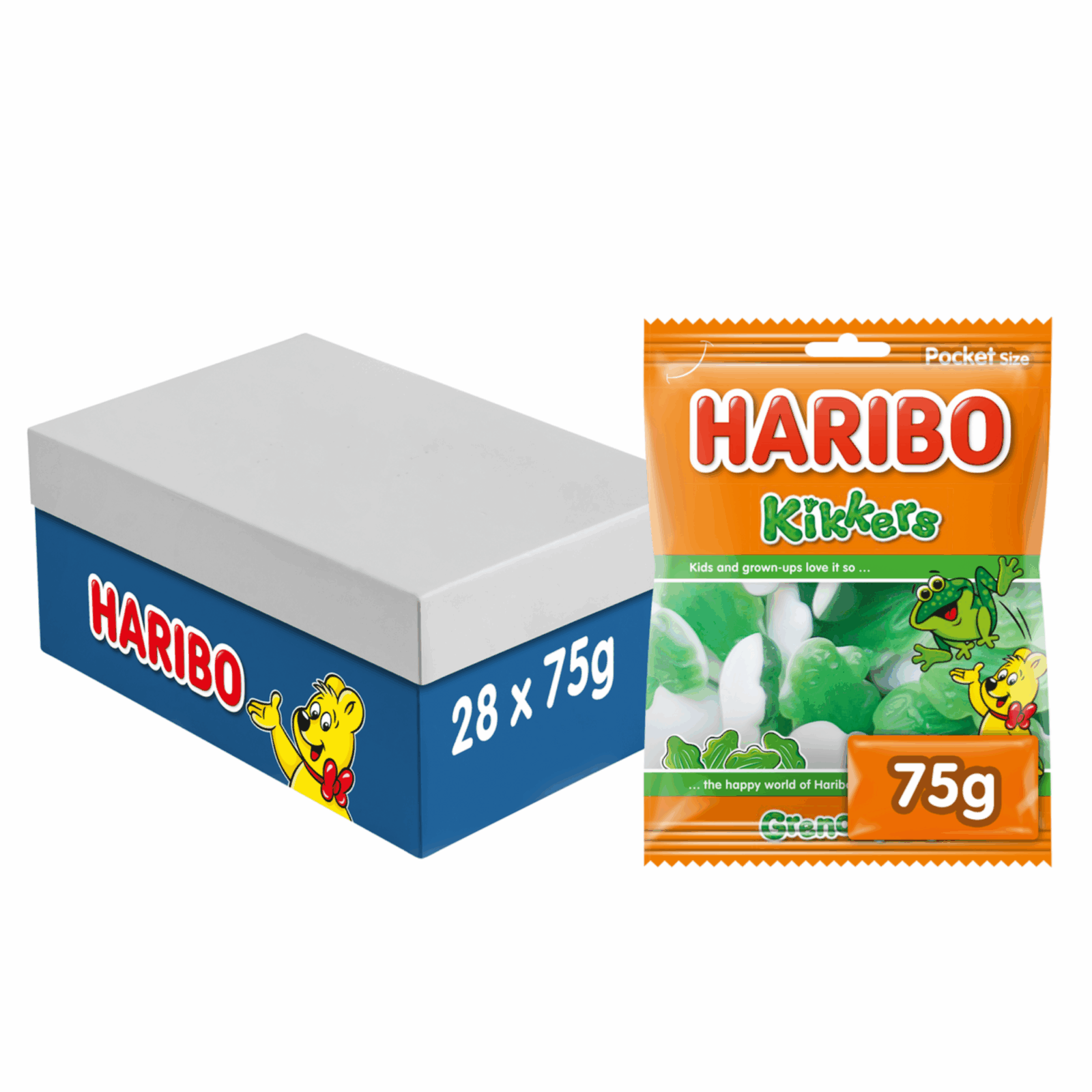 Grenouilles Haribo (28x 75gr)