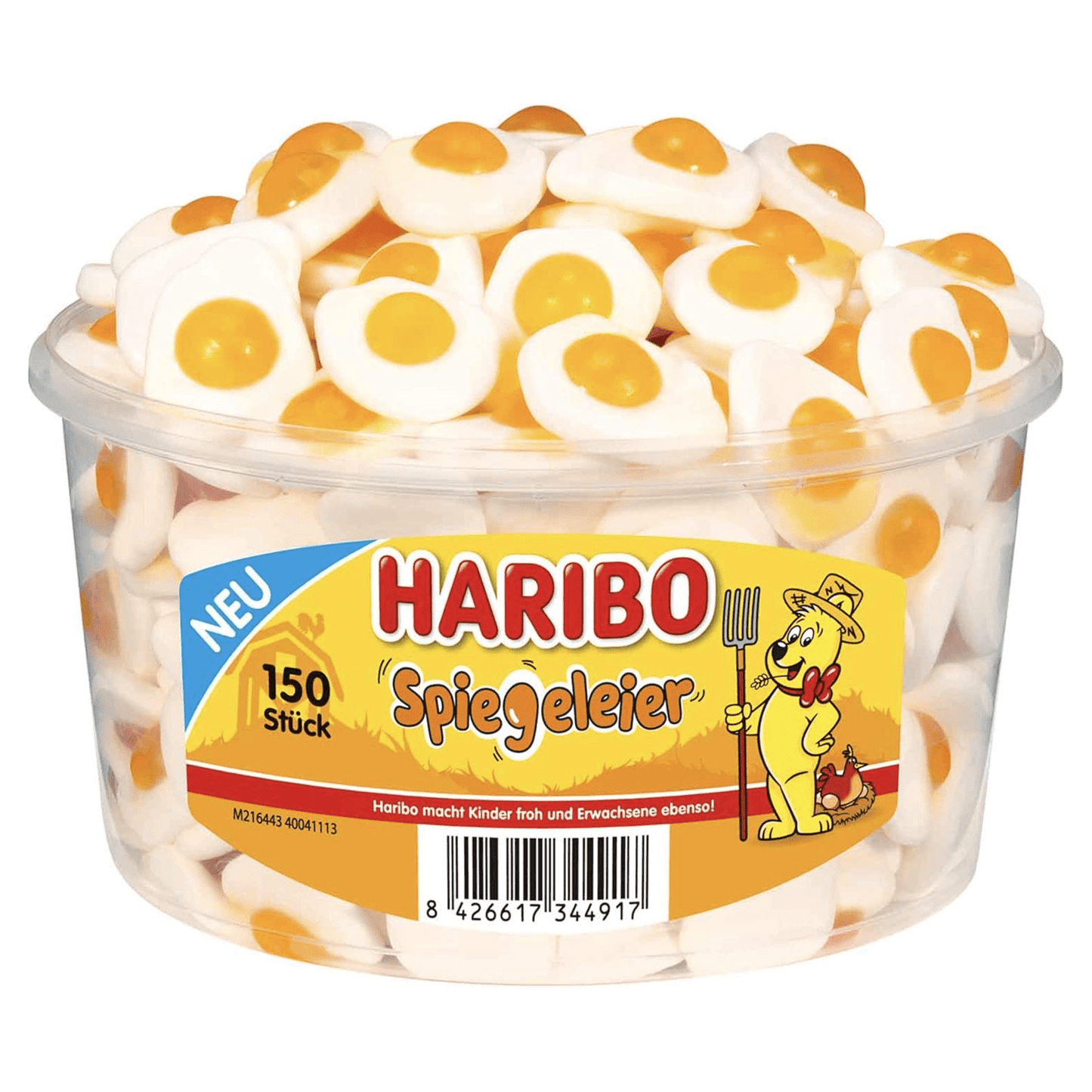 Silo à œufs au plat Haribo (150 pièces)