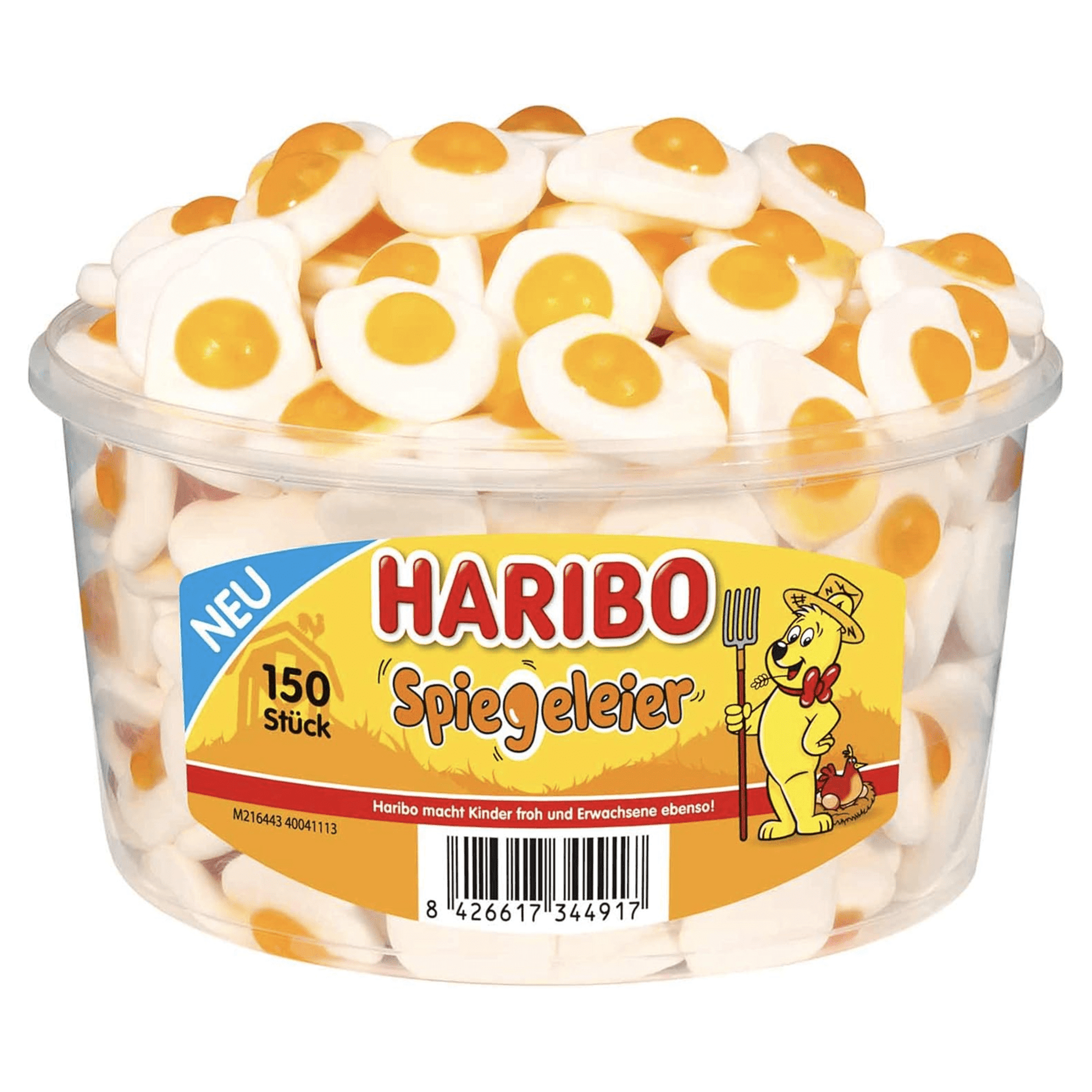 Silo à œufs au plat Haribo (150 pièces)