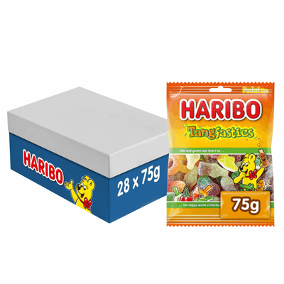 Sachet Haribo tangfastics (28x 75gr)