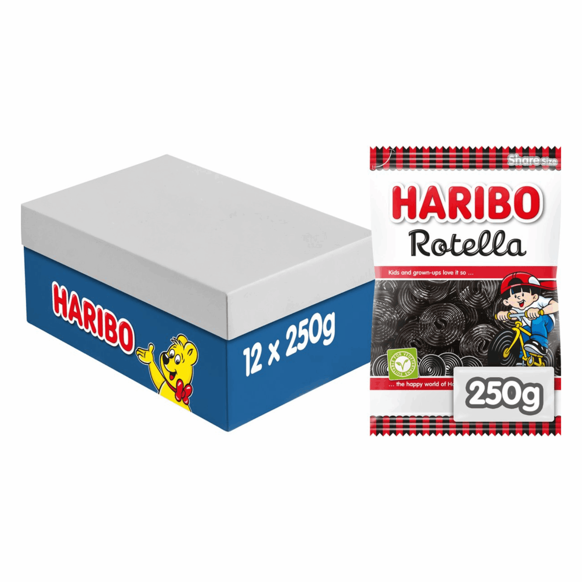 Sachet Haribo rotella jo-jo (12x 250gr)