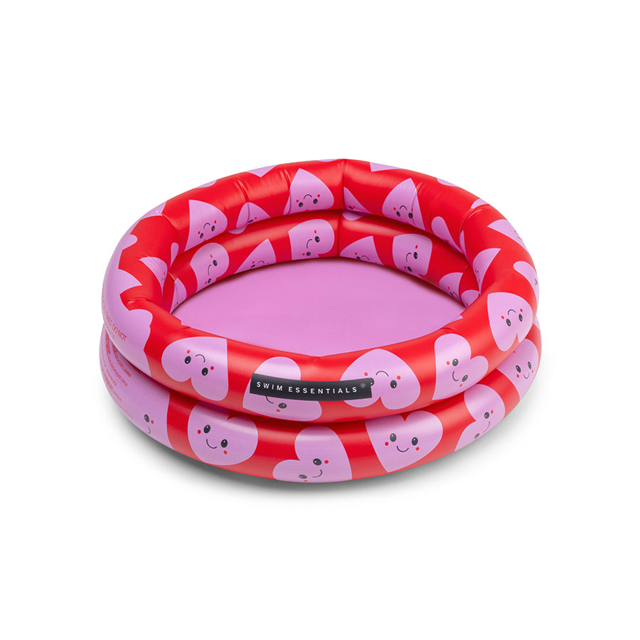Cœurs | Piscine rouge bébé Ø 60 cm
