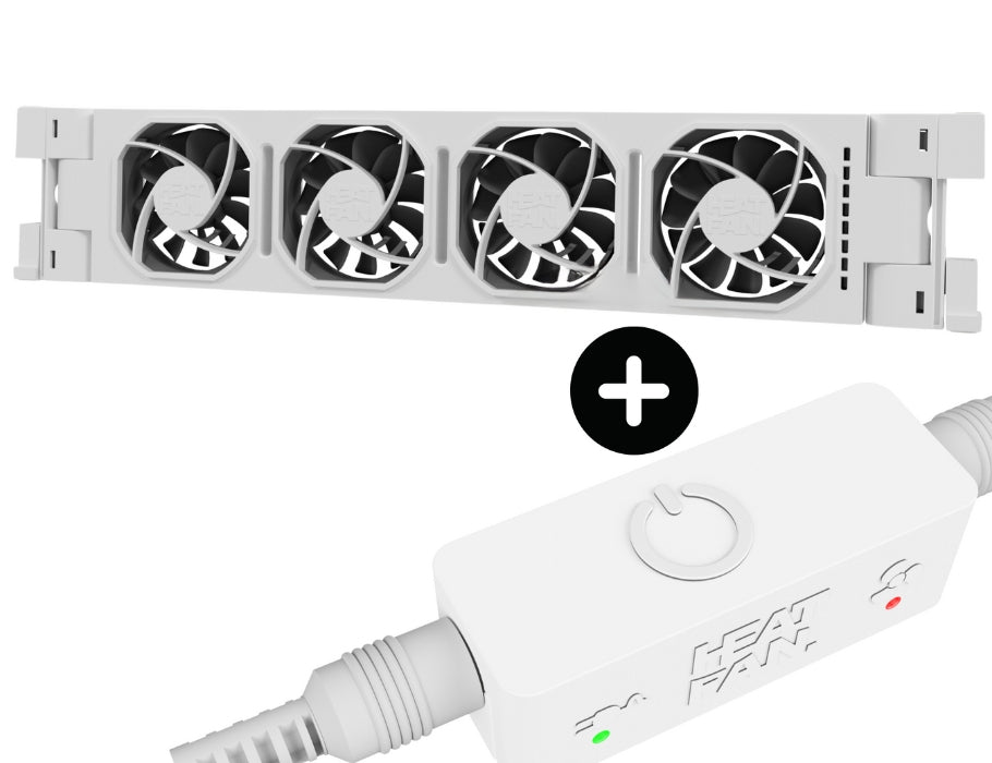 Éventail de chaleur Heatfan 4 Solo White incl.
