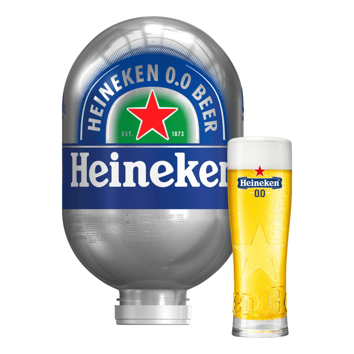 Fût Heineken 0,0 lame (8 litres)