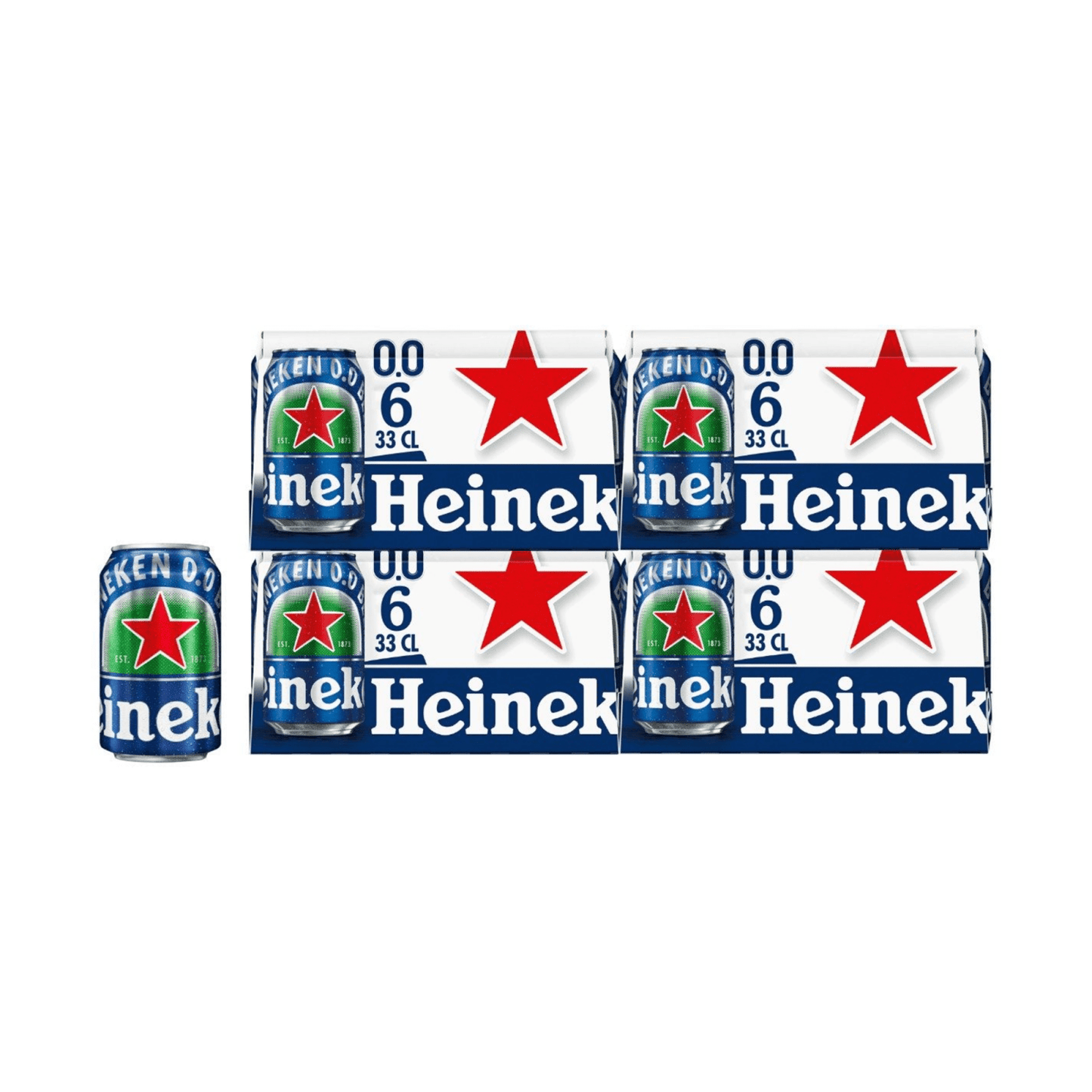 Canette Heineken 0,0% (24x 33cl)