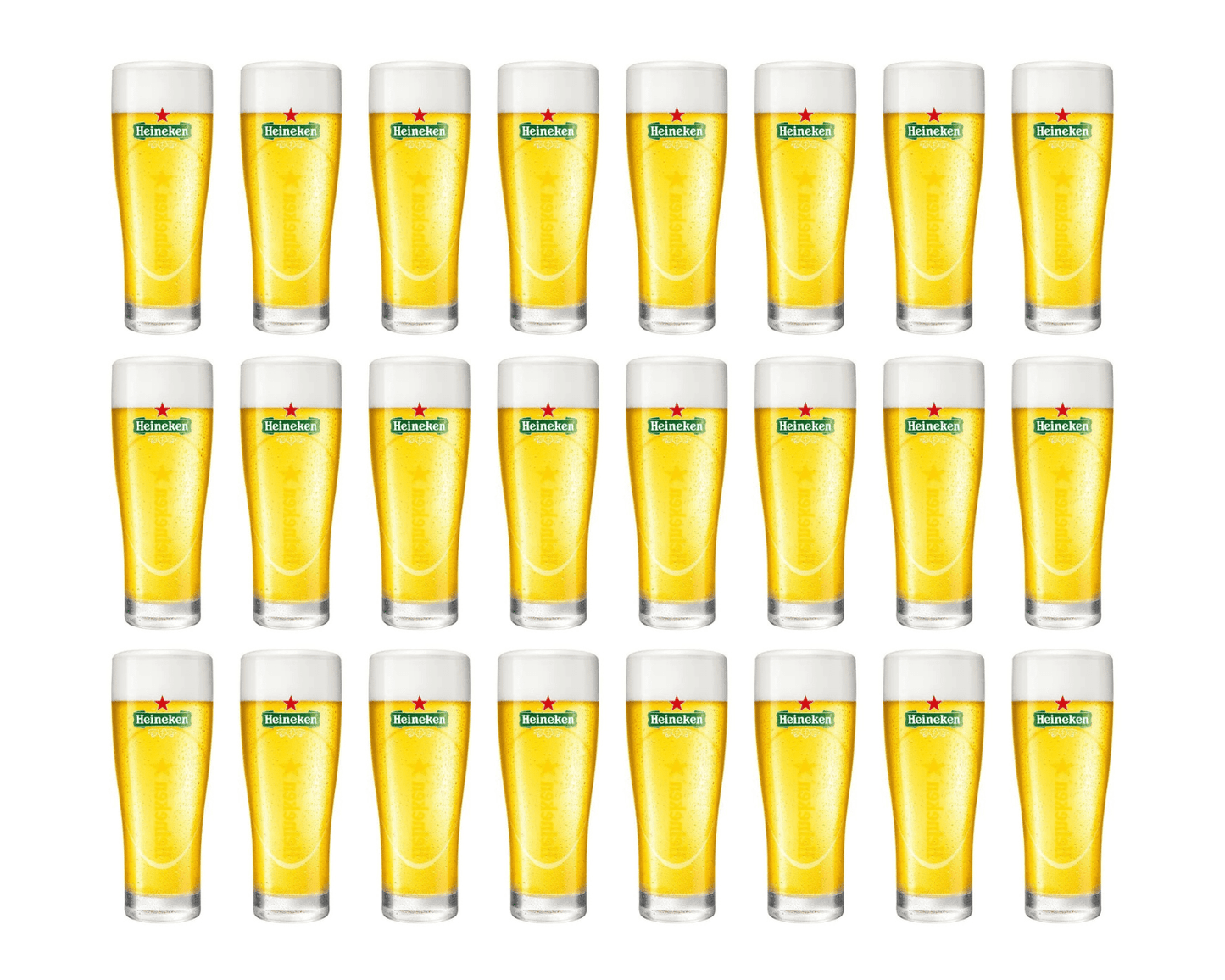 Verre ellipse Heineken (24x 25cl)