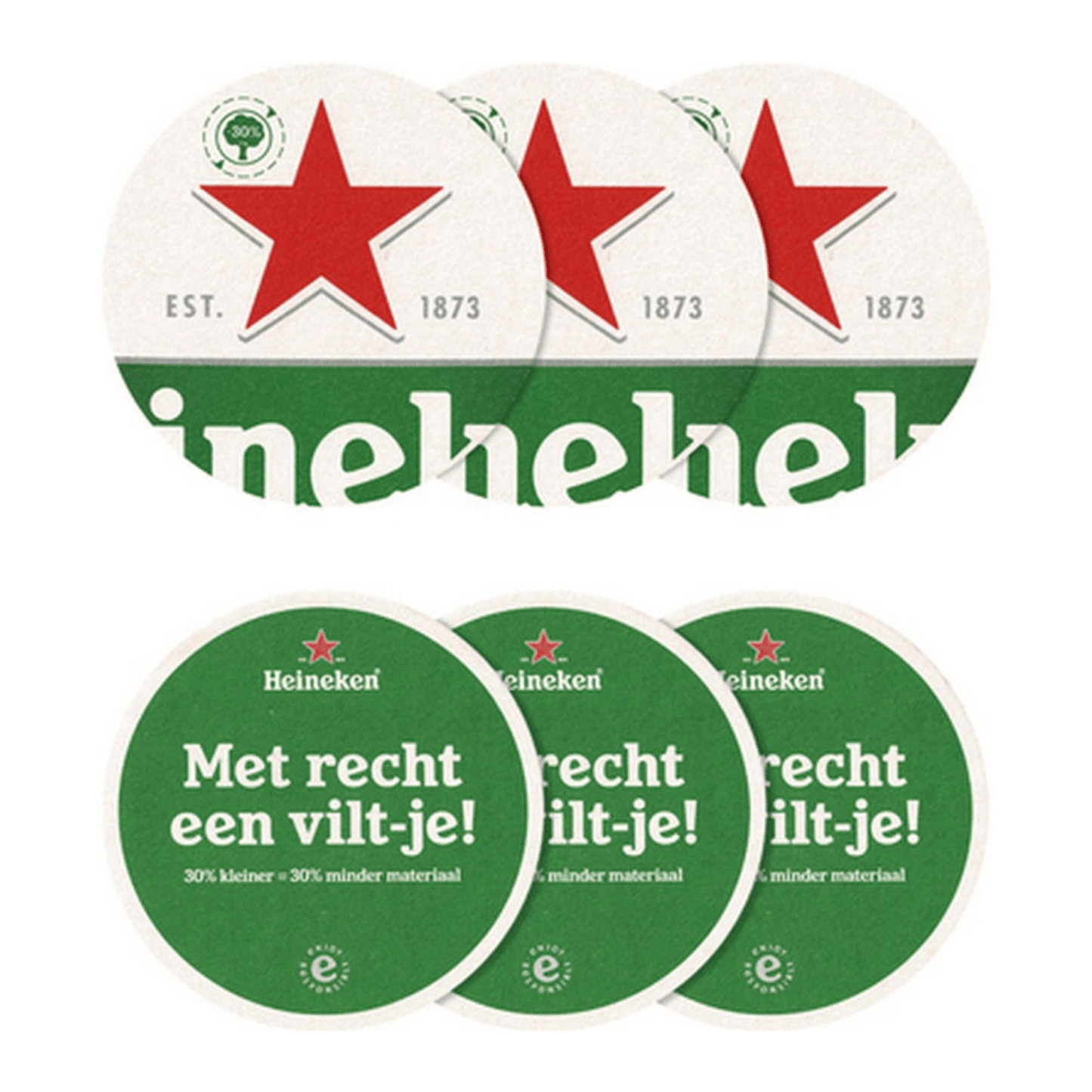 Feutre Heineken (4x100 pièces)
