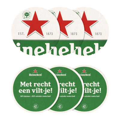 Feutre Heineken (4x100 pièces)
