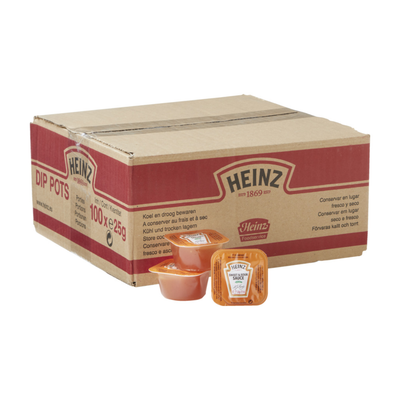 Pots à trempette pour sauce aigre-douce Heinz (100x 25gr)