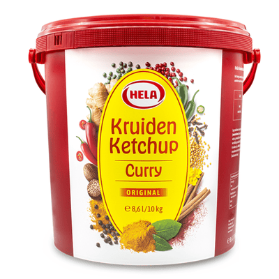 Hela curry ketchup aux herbes original (10 kg)
