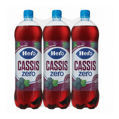 Hero cassis zéro (6x 1,25l)