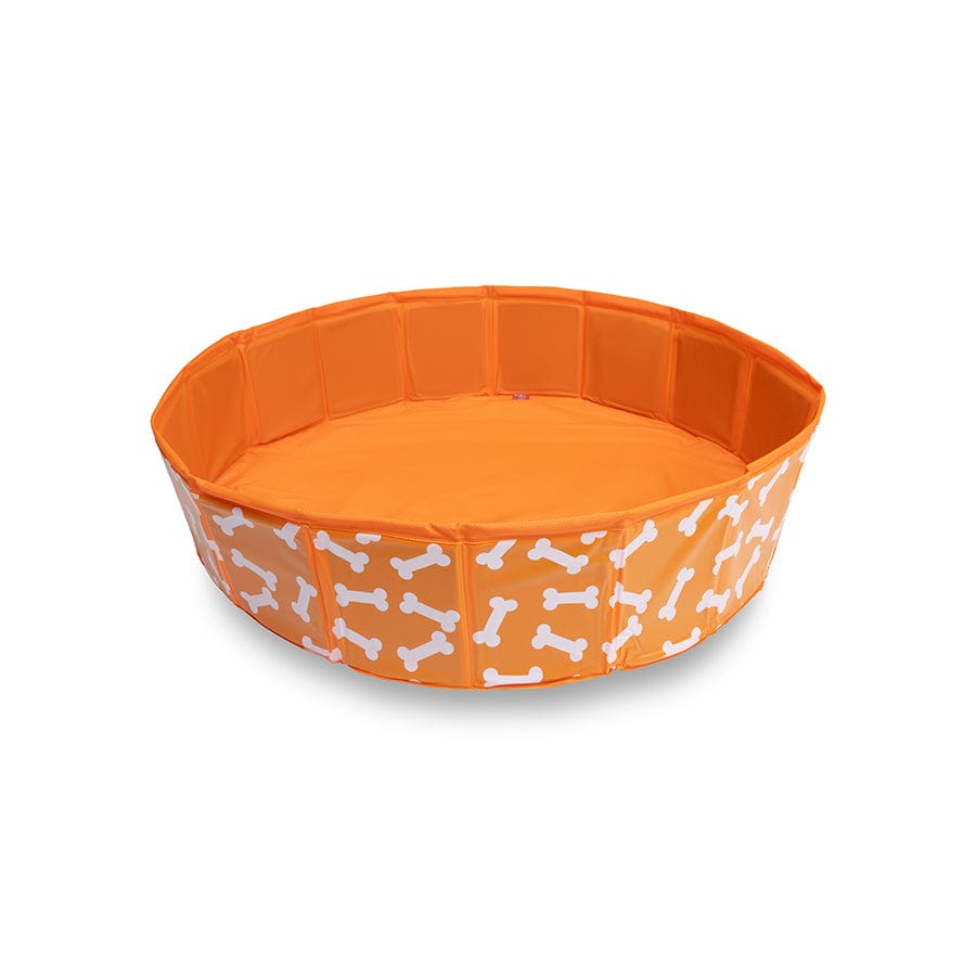 Bonebash | Piscine de chien orange Ø 80 cm
