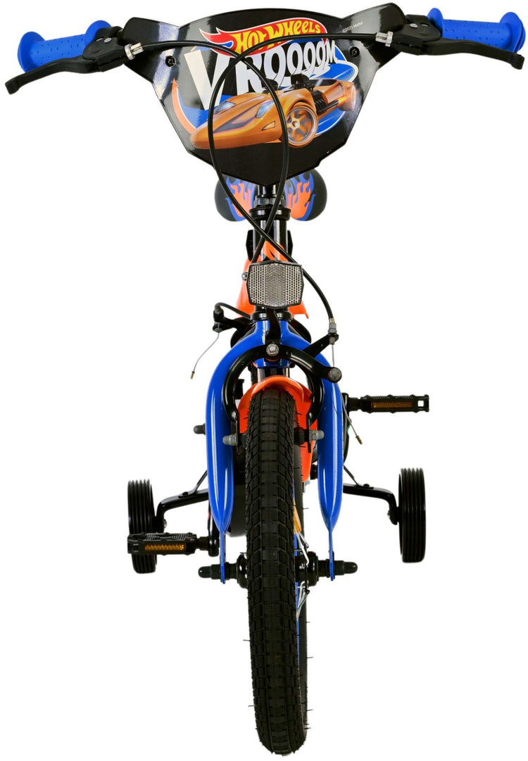 Wheels Hot Wheels pour enfants Boys Boys 14 pouces Black Two Hand freins