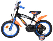 Vélo pour enfants Heiße Räder Hot Wheels - garçons - 14 pouces - noir orange bleu - afbeelding 8